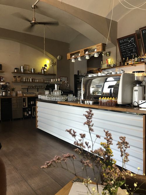 Interieur at Sicily Cafe in Prague