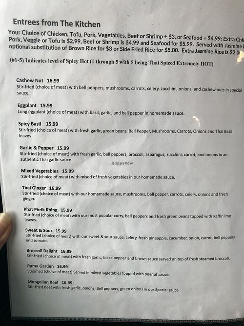 menu (Jan 2025)  at Kin Khao Thai & Sushi Bar in Valparaiso