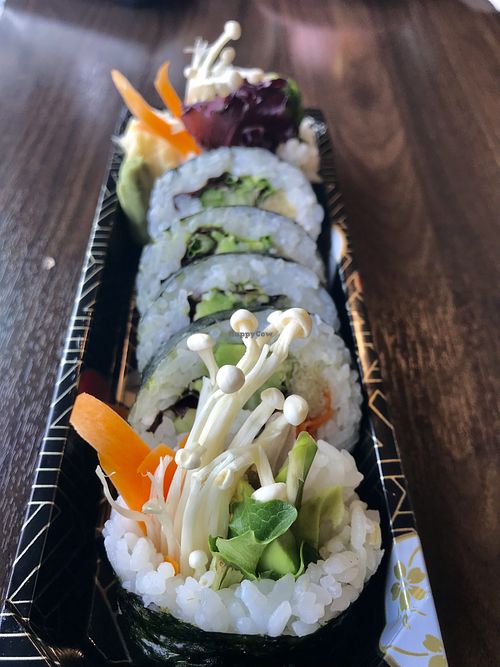 vegetable roll  at Kin Khao Thai & Sushi Bar in Valparaiso