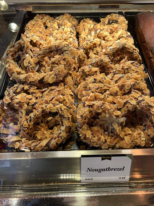 Nougatbrezel   at Bäckerei Merzenich in Cologne