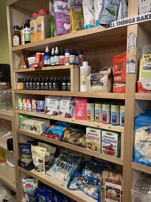 Vegan baking at Frontier Trading Post in Seward