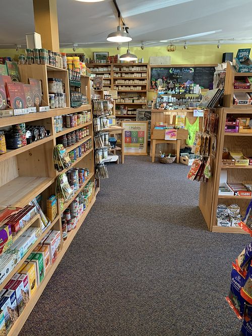 Front counter at Frontier Trading Post in Seward