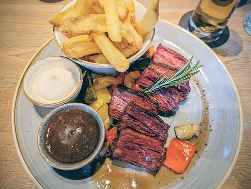 Redefine Meat Flank Steak at The ASH in Dortmund