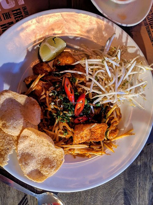 Vegan pad Thai  at Banana Tree - Westbourne Grove in West London