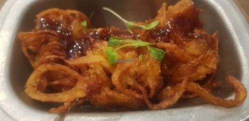 Onion Bhaji at Chakh Dhoom in Newcastle Upon Tyne