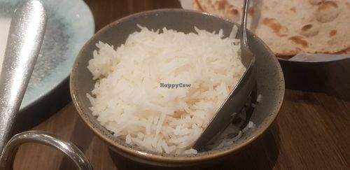 Steamed Rice at Chakh Dhoom in Newcastle Upon Tyne