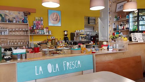 Interior at La Ola Fresca in Valencia