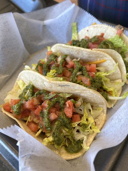 Three Chihuahua tacos  at Doggie Style in Rehoboth Beach