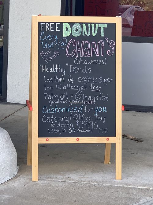   at Chani's Donuts in San Diego