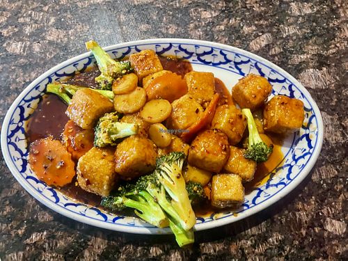 General Tso (with tofu )  at Siam Thai in Athens