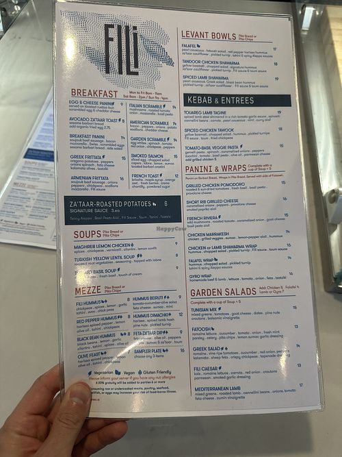 at Cafe Fili in Baltimore