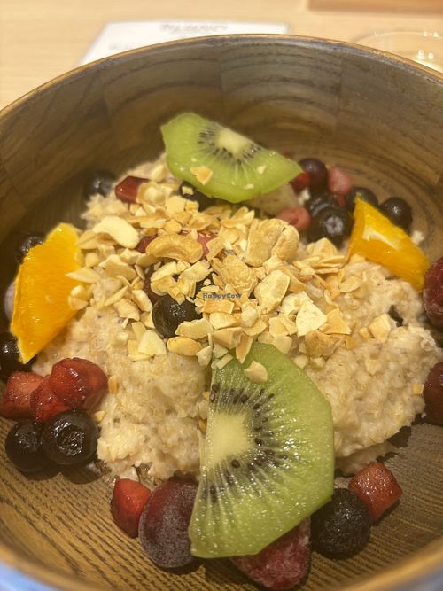 Hotel breakfast vegan choice   at Bluno in Okayama