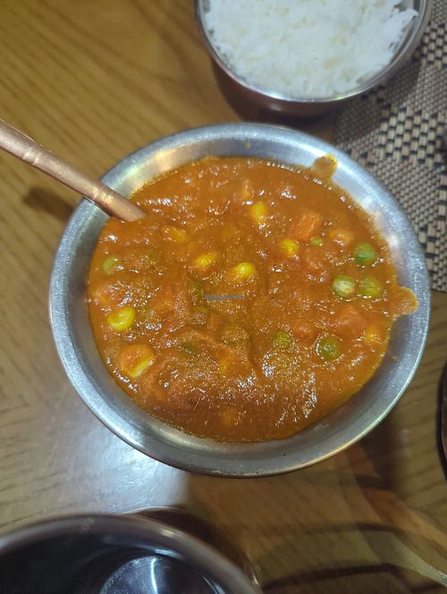 Vegetable curry at OM Food - 프라임 in Seoul