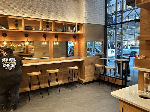 Inside  at Le Cafe Coffee in New York City