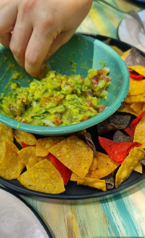 Guac (very nice) at Sanchez in Playa Del Carmen