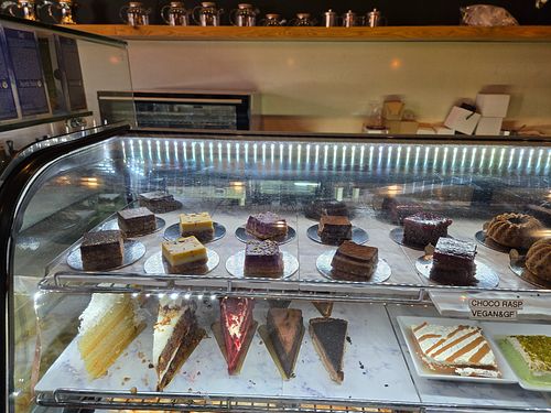 The whole top row is vegan (not all Gluten Free)  at Mohka House in Oakland