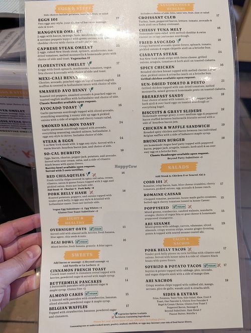  at Brunch 101 in Cathedral City