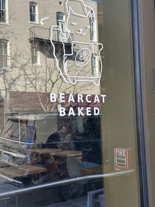 Door  at Bearcat Baked in New Orleans