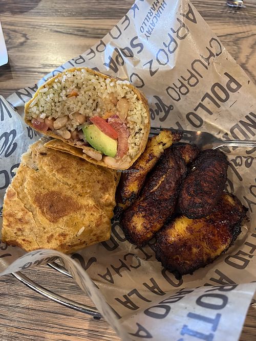 Incan burrito  at Viva Chicken in St George