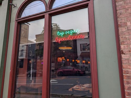 Street view at Top Vegan in New Paltz