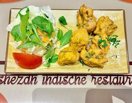Mushroom pakora  at Shezan  in Berlin