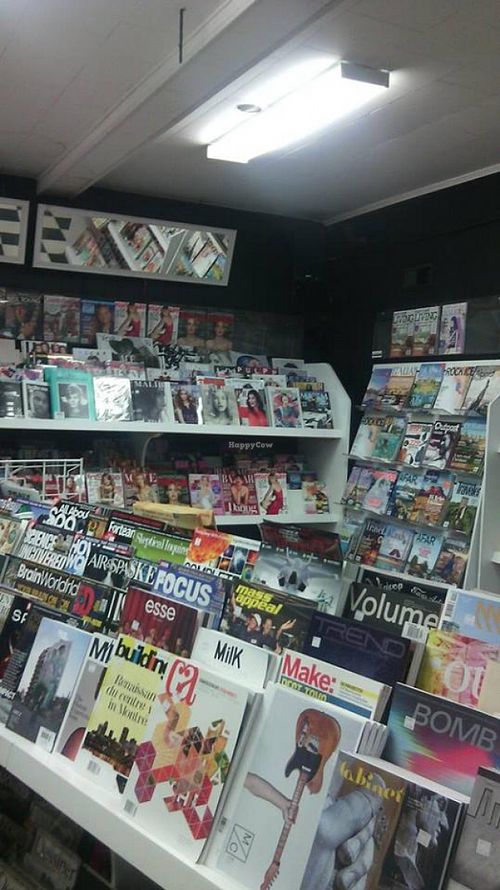 Magazines at Paperchase Cafe and Newsstand in Halifax