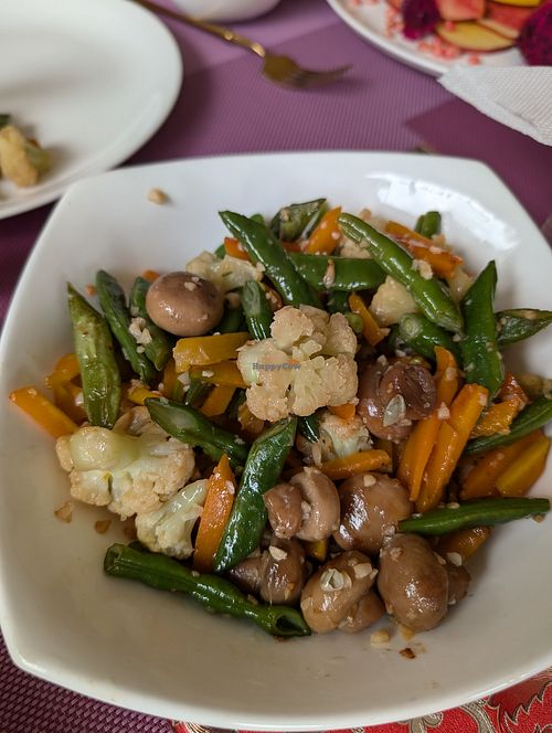 Mix vegetables at Forest Boutique in Thimphu