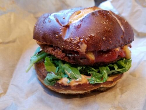 Beastmode Burger Deluxe  at The Cinnamon Snail in New York City