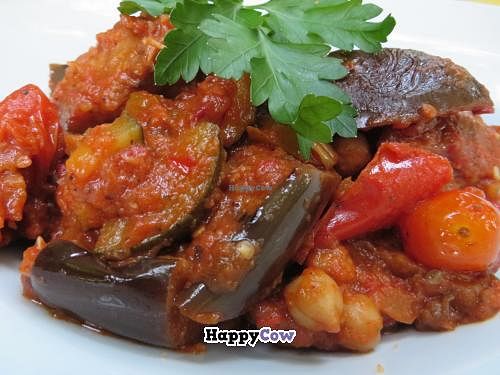Couscous with Mediterranean vegetables at Restaurant Café Kostbar in Saarbrucken