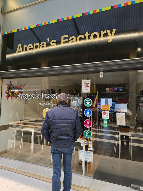Front at Arepa's Factory in Brussels