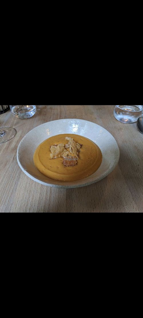 Entrée vegan at La Table de Colette in Paris