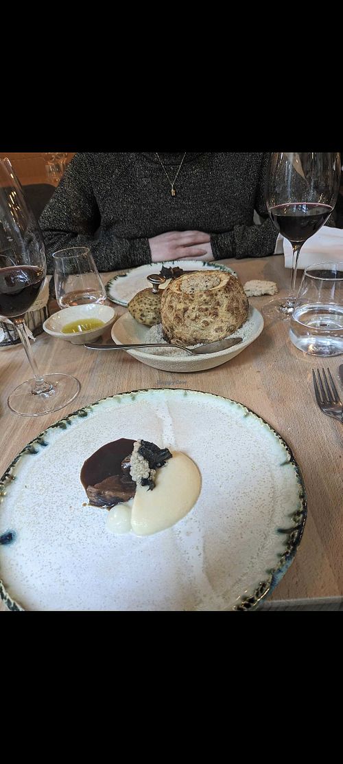 Plat vegan at La Table de Colette in Paris