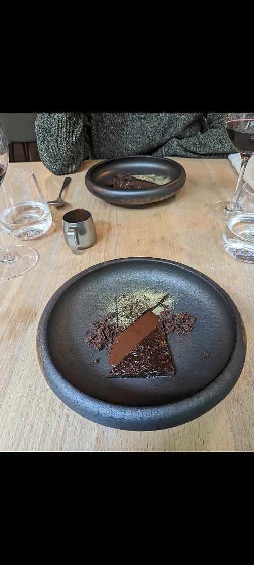 Dessert vegan at La Table de Colette in Paris