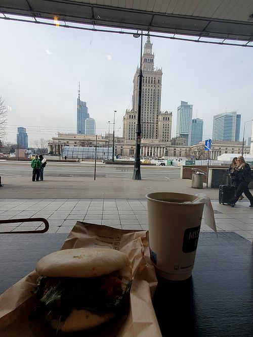 Good view at Gorąco Polecam. Smaki Z Piekarni in Warsaw