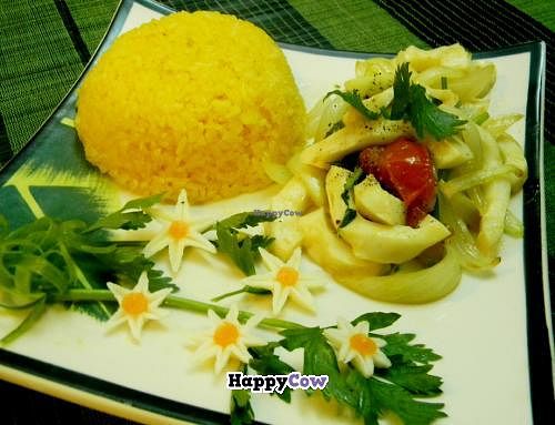 Ngoc Lien Vegan - com hoa cuc at Ngoc Lien in Ho Chi Minh City