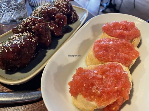 Cauliflower and Pan con Tomate  at The OakTree in Leigh-on-sea