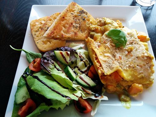 lasagne meal at The OakTree in Leigh-on-sea