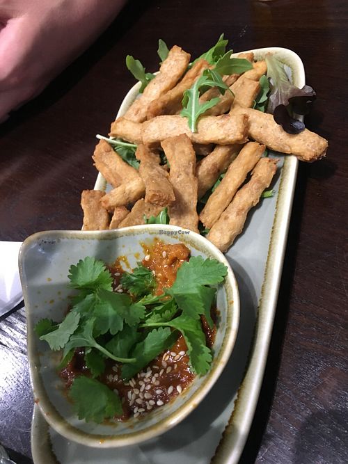 Tofu Satay at The OakTree in Leigh-on-sea