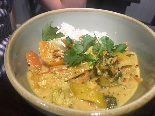 Thai Satay Curry at The OakTree in Leigh-on-sea