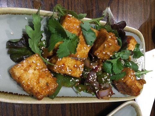 Salt & pepper tofu at The OakTree in Leigh-on-sea
