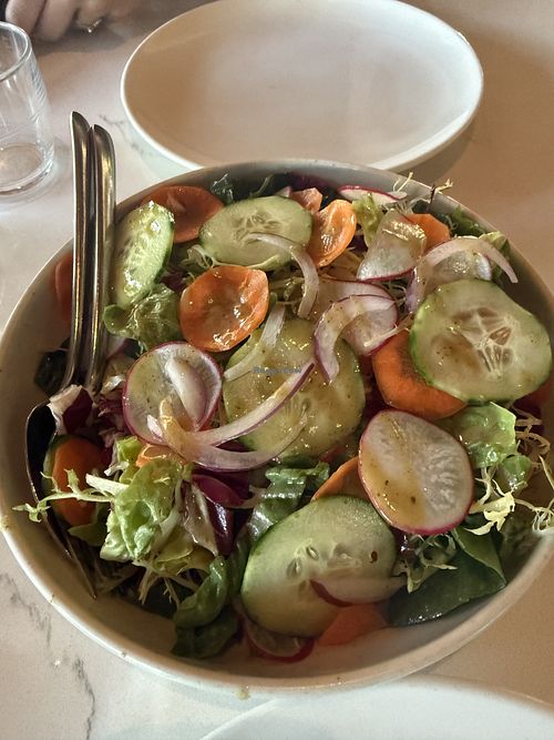 SPC salad  at Sonoma Pizza Co in Forestville