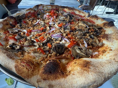 SCP combo Veganized  at Sonoma Pizza Co in Forestville