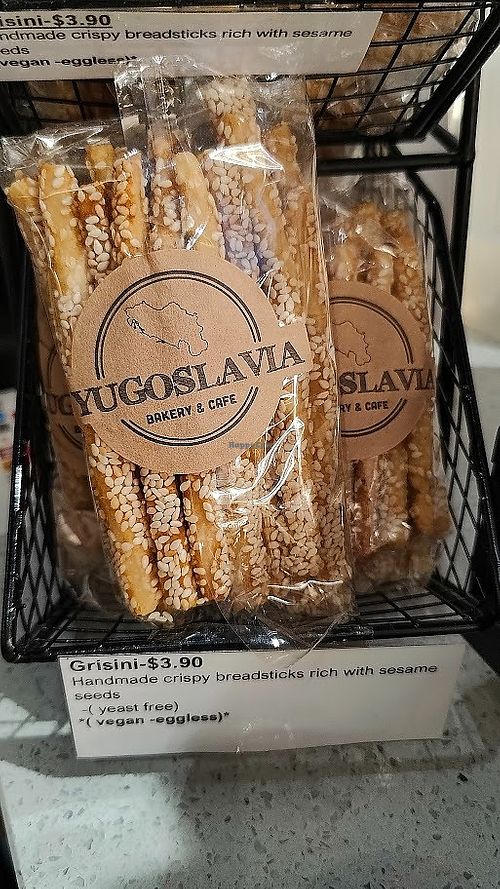 Grisini at Yugoslavia Bakery & Cafe - Citylink Mall in Central Singapore