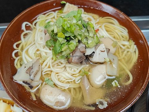 LuoHan noodles soup (罗汉面) at Daci Temple Vegetarian Food - 大慈寺素斋 in Chengdu