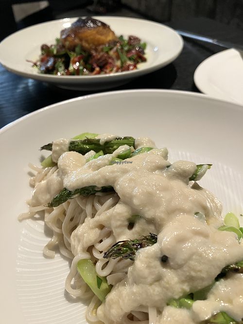 Soba with pine nuts  at Soul Dining in Sydney