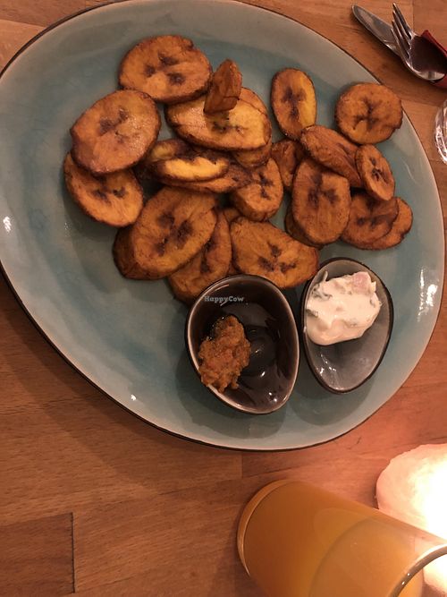 Kochbananen/Plantain   at Restaurant Laura Adama in Weimar