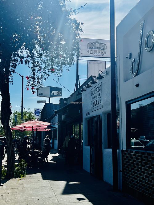   at Highland Cafe in Los Angeles