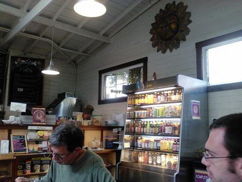 Drink Fridge at Shine Cafe in Morro Bay