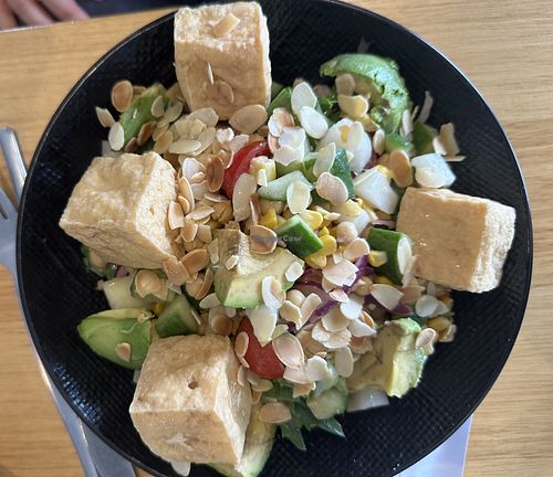 Tofu chopped salad at Watergrill in Abbotsford