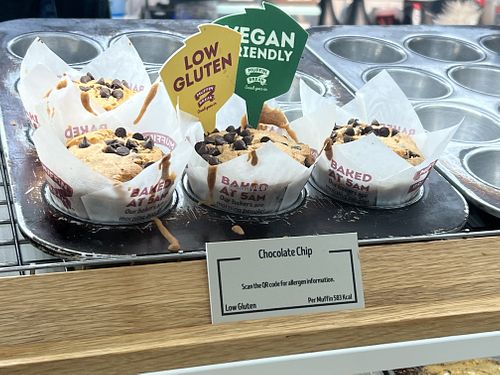 Choc chip vegan muffin   at Muffin Break in Cramlington